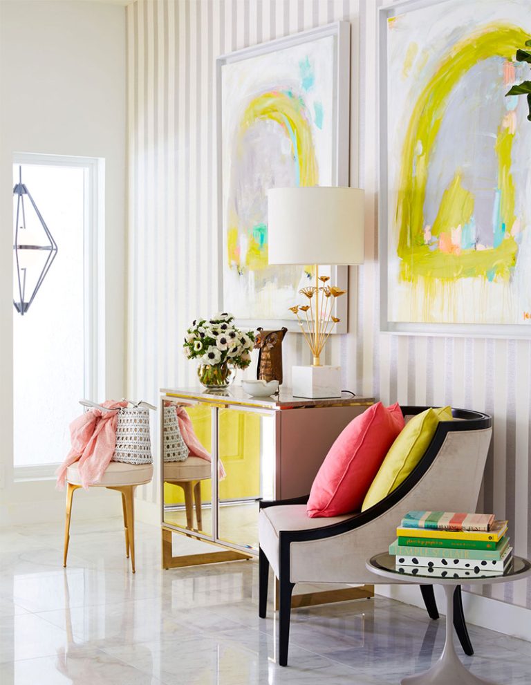 Designer Showhouse in Palm Springs featured in Traditional Home by Kate Spade Designs