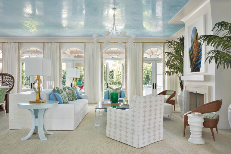 Ellen Kavanaugh Reimagines Coastal Charm in a Palm Beach Cottage Featured in Luxe Interiors and Design