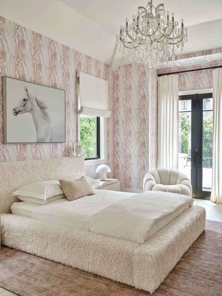 Girl’s Bedroom by Jaqui Seermen Featured in House Beautiful