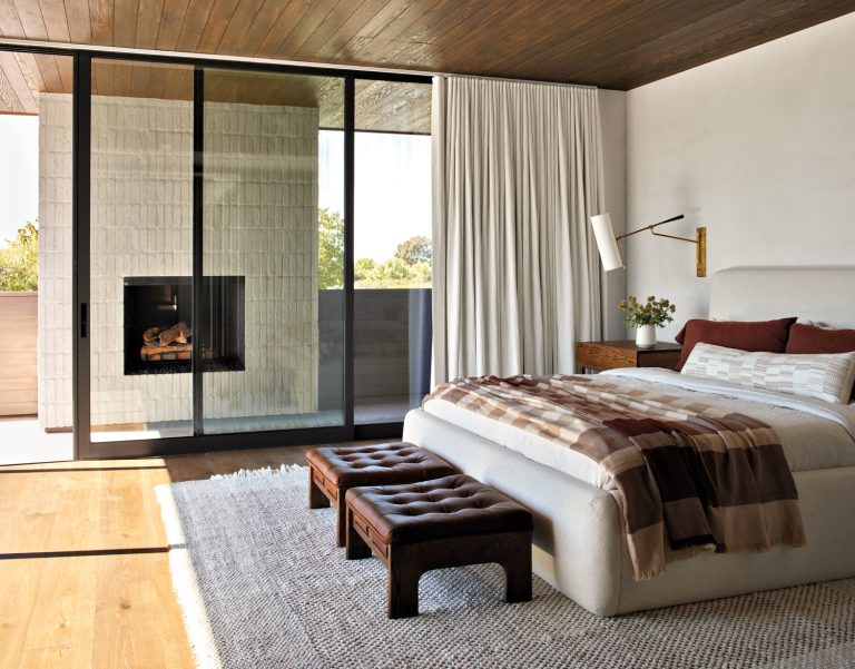 Newport Beach Bedroom by Raili Clasen Featured in Luxe Source