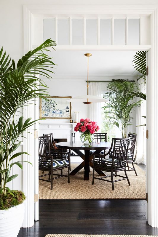 Dining Room Featured in Homes and Gardens by Kate Walker Design