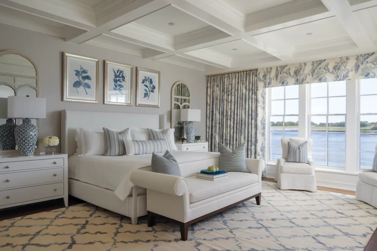 Classic Coastal Style: How to Make a Calm Blue-and-White Getaway