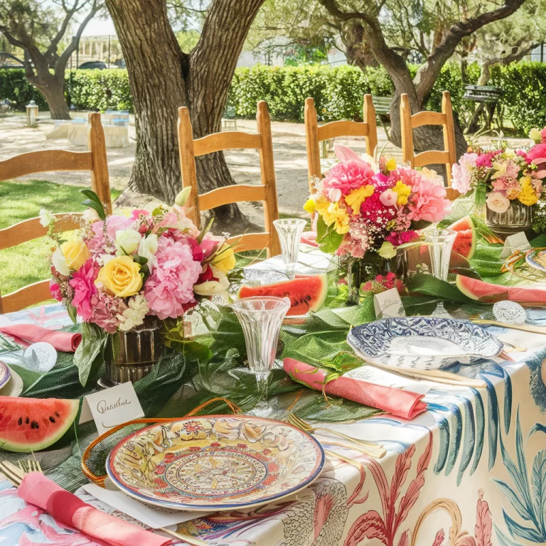 Garden Gathering: 17 Dreamy Outdoor Table Decor Ideas