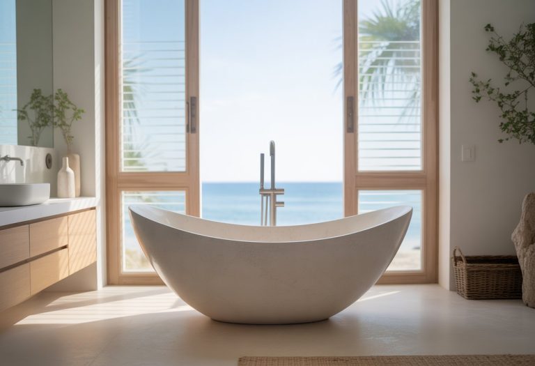 Modern Coastal Bathroom