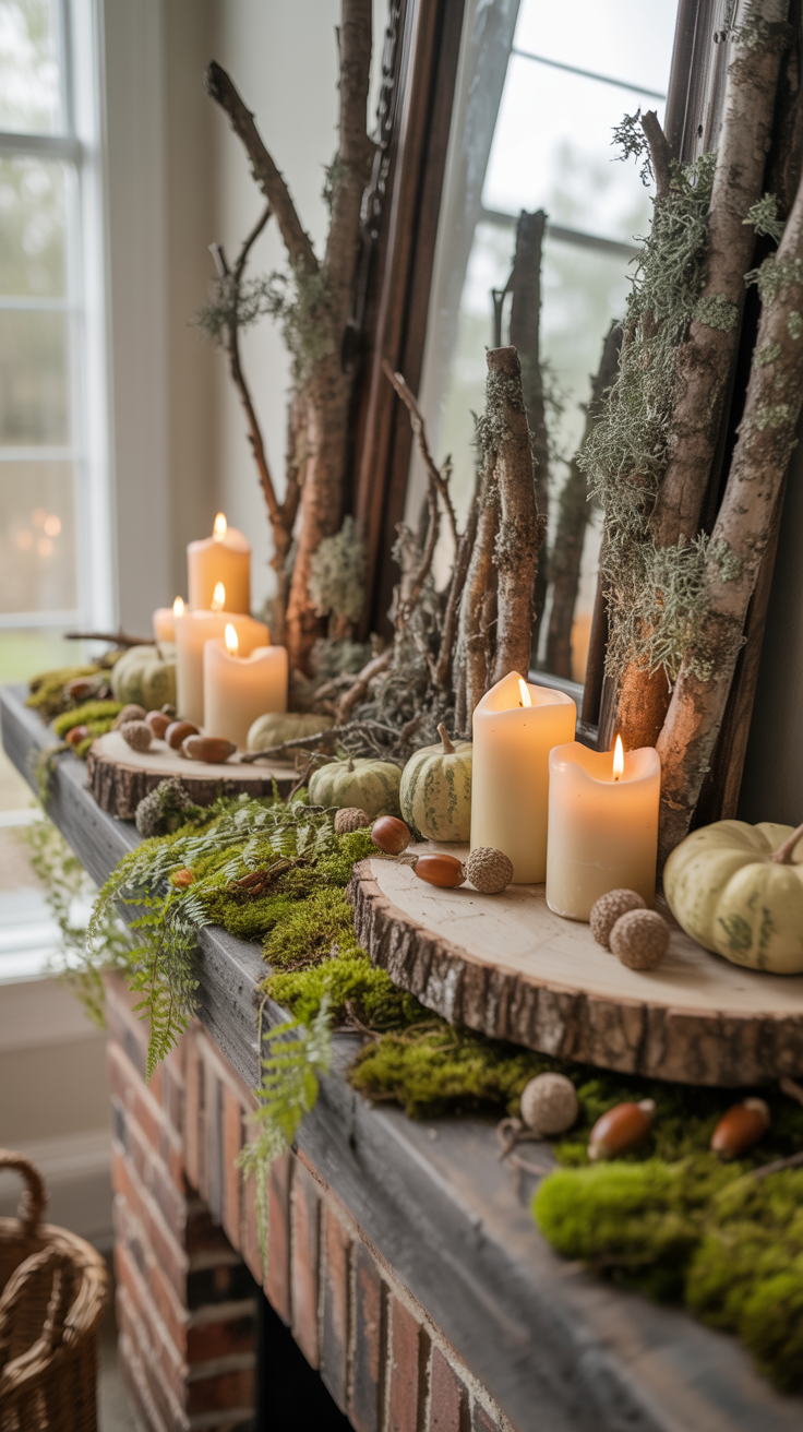Fall Mantel Decorating Ideas